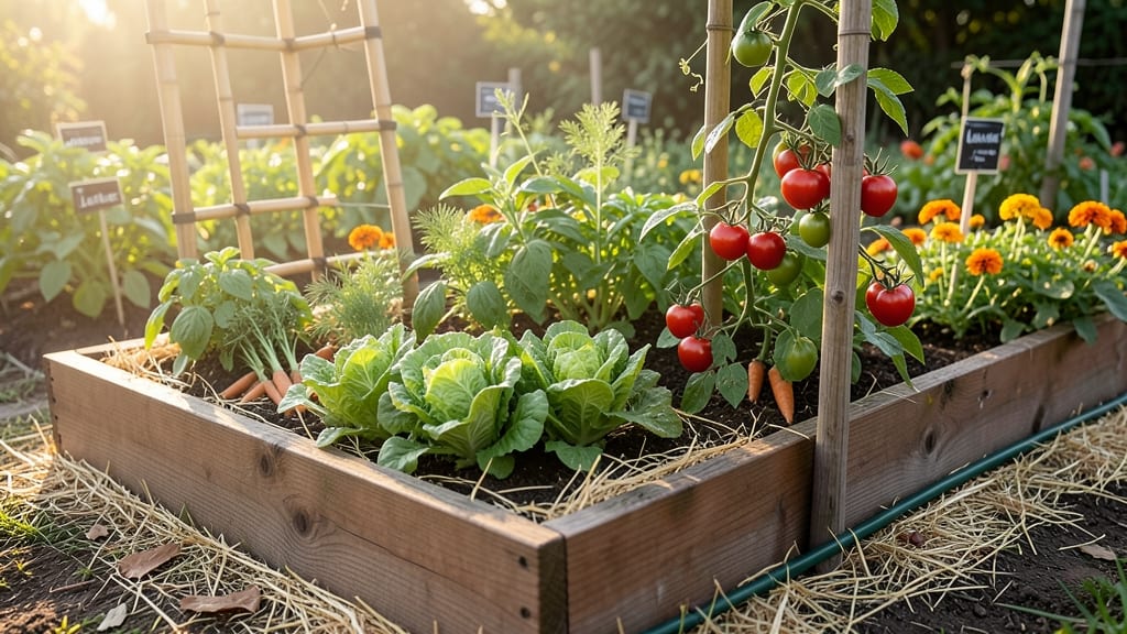 Raised Garden Bed Systems: Modular Height Adjustment for Perfect Plant Spacing