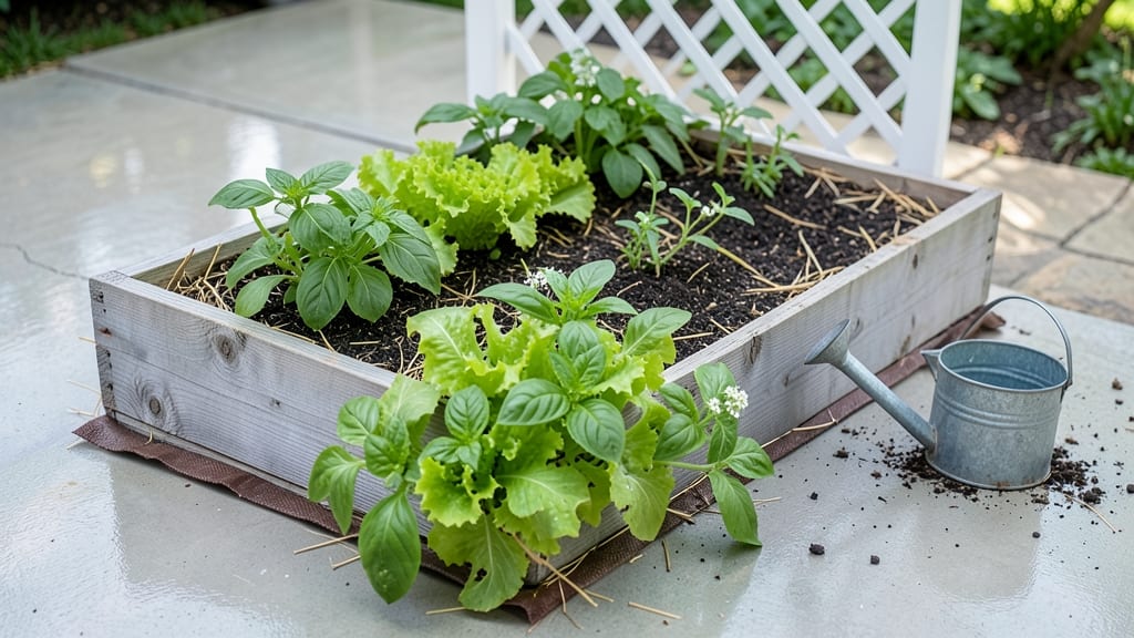 Raised Garden Beds On Concrete: Elevated Planters That Defy Cracks and Weeds