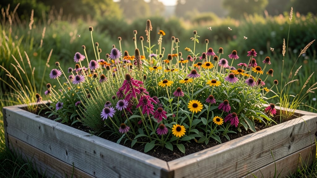 Wildflower Meadow Raised Bed