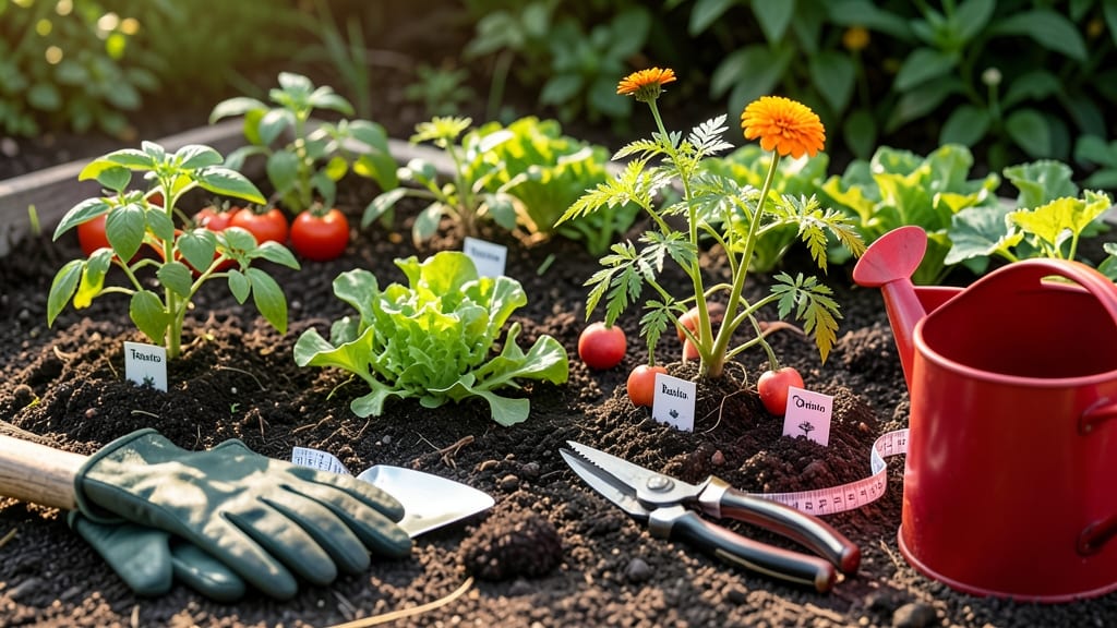 2x4 Raised Garden Bed Planting Layout: Modular Spacing for Year-Round Harvests