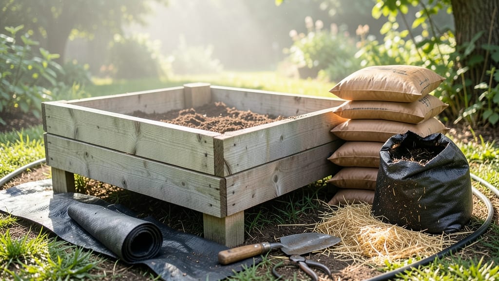 Raised Bed Vegetable Garden Supplies: Elevated Planting With Durable, Weather-Resistant Materials