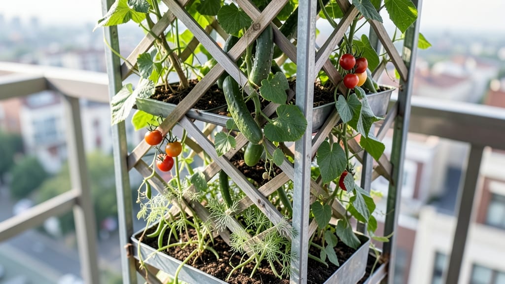 Vertical Trellis Vegetable Tower