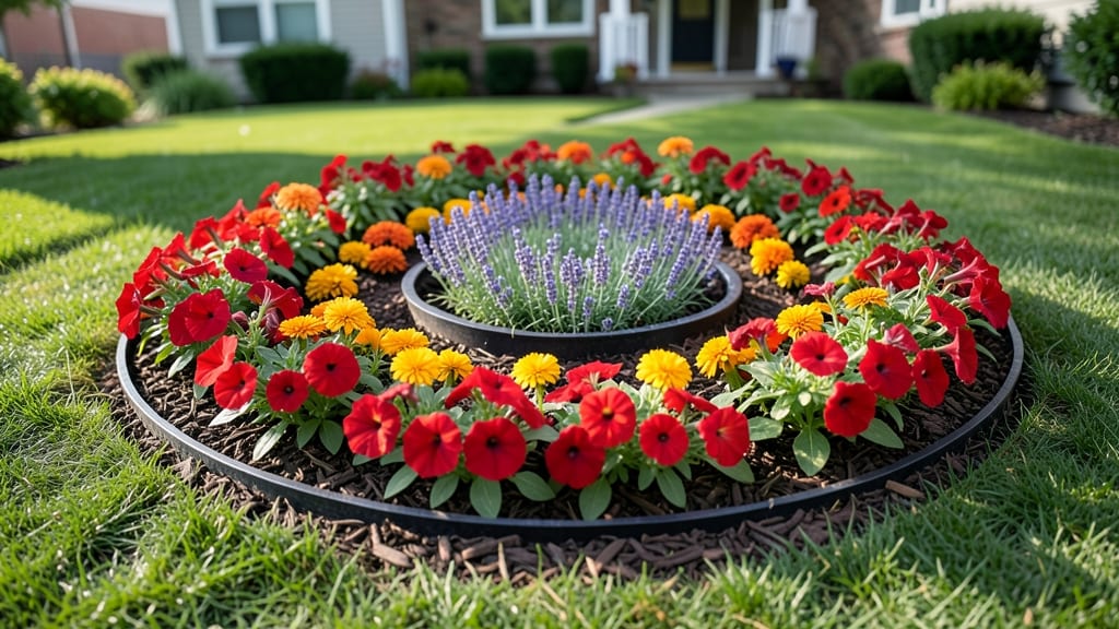 Seasonal Color Wheel Planter