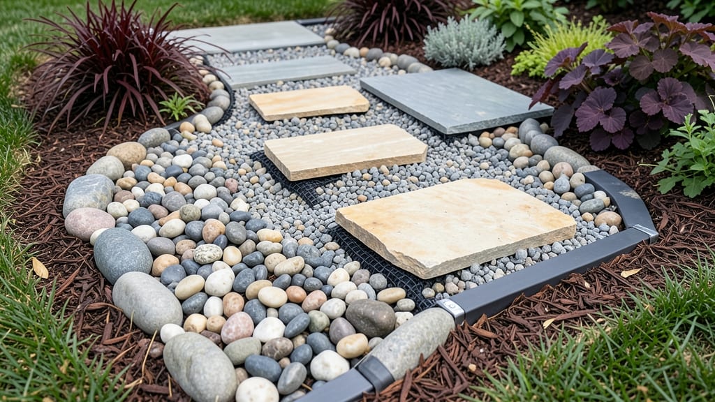 Stone Flower Bed Edging: Timeless Curb Appeal With Natural Stone Charm