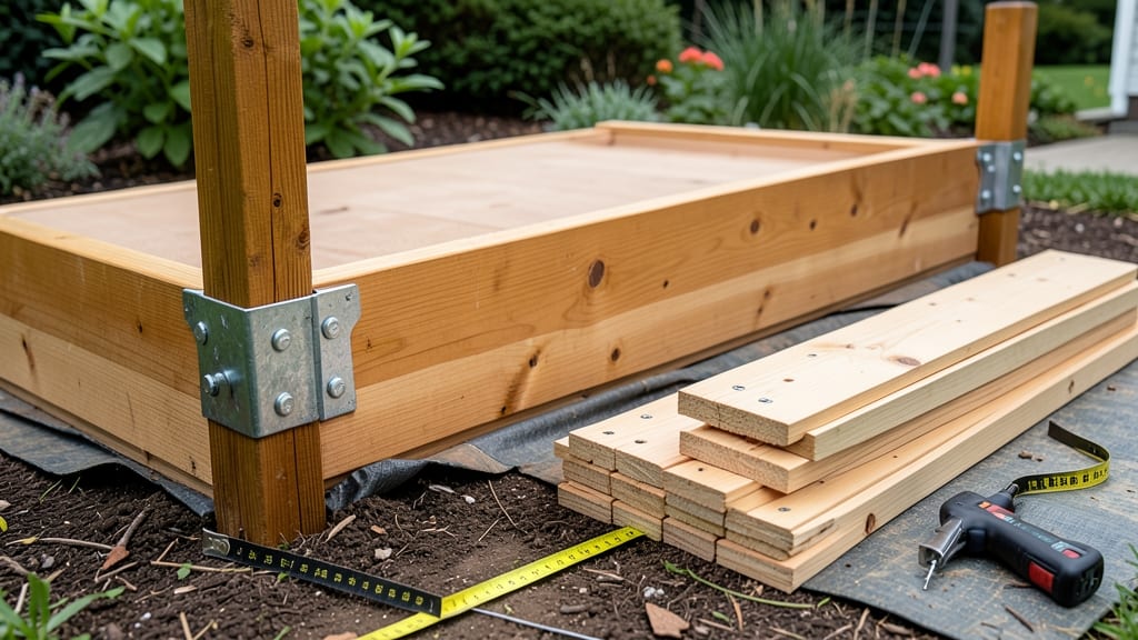 Raised Bed Corner Posts: Heavy-Duty Materials for Wind Resistance and Longevity