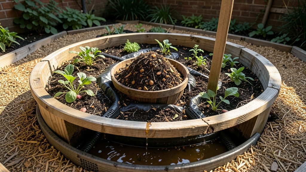 Raised Bed Keyhole Garden