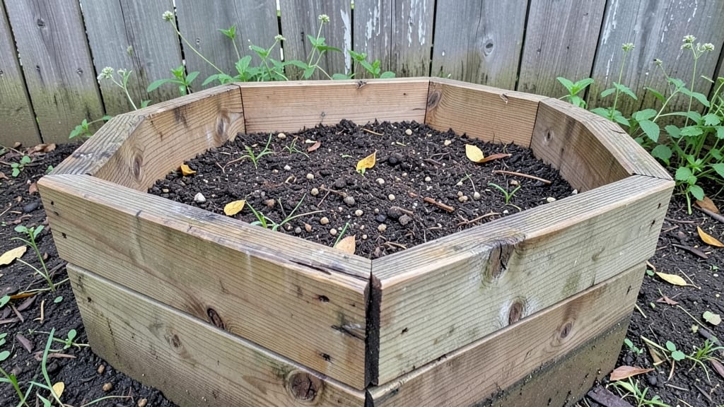 Octagonal Raised Bed: Space-Saving Garden Layout for High-Yield Harvests