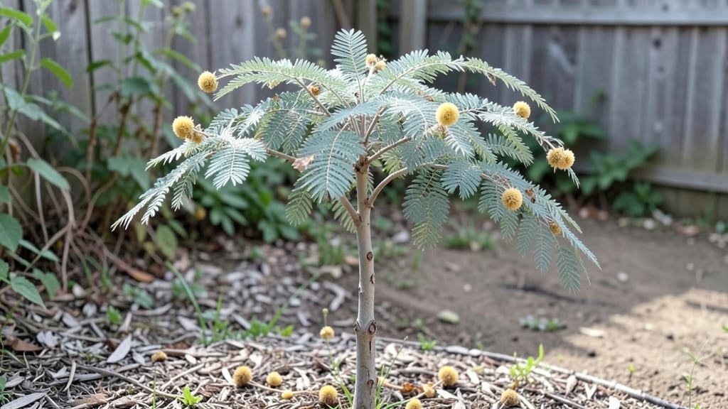 Wattle Garden Bed: Year-Round Texture and Wildlife Haven